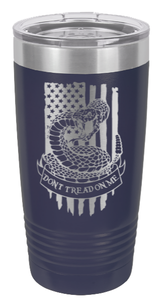 Don't Tread On Me Snake - 20oz Tumbler