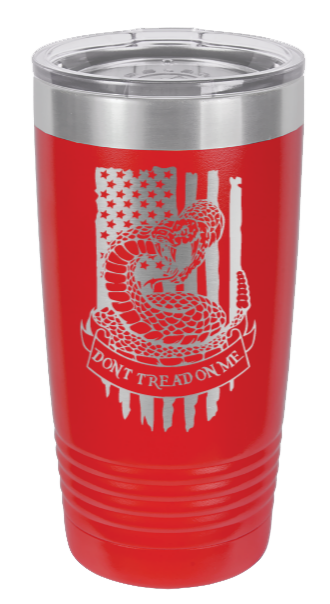 Don't Tread On Me Snake - 20oz Tumbler
