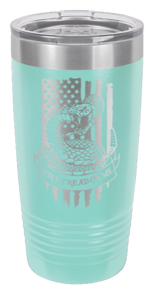 Don't Tread On Me Snake - 20oz Tumbler