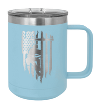 Load image into Gallery viewer, Lineman Laser Engraved Mug (Etched)
