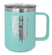 Load image into Gallery viewer, Lineman Laser Engraved Mug (Etched)
