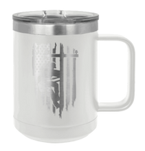 Load image into Gallery viewer, Lineman Laser Engraved Mug (Etched)
