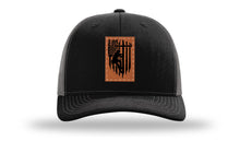 Load image into Gallery viewer, Lineman Flag Leather Patch Richardson 112 Hat
