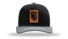 Load image into Gallery viewer, Lineman Flag Leather Patch Richardson 112 Hat
