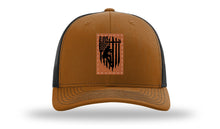 Load image into Gallery viewer, Lineman Flag Leather Patch Richardson 112 Hat
