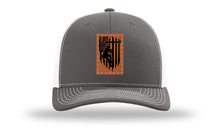 Load image into Gallery viewer, Lineman Flag Leather Patch Richardson 112 Hat
