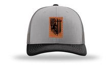Load image into Gallery viewer, Lineman Flag Leather Patch Richardson 112 Hat
