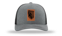 Load image into Gallery viewer, Lineman Flag Leather Patch Richardson 112 Hat
