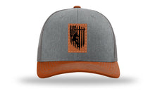 Load image into Gallery viewer, Lineman Flag Leather Patch Richardson 112 Hat
