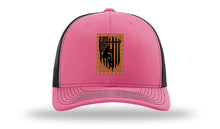 Load image into Gallery viewer, Lineman Flag Leather Patch Richardson 112 Hat
