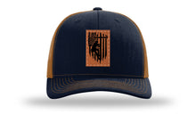 Load image into Gallery viewer, Lineman Flag Leather Patch Richardson 112 Hat
