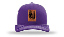 Load image into Gallery viewer, Lineman Flag Leather Patch Richardson 112 Hat
