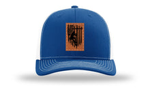 Load image into Gallery viewer, Lineman Flag Leather Patch Richardson 112 Hat
