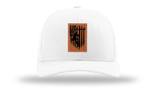 Load image into Gallery viewer, Lineman Flag Leather Patch Richardson 112 Hat
