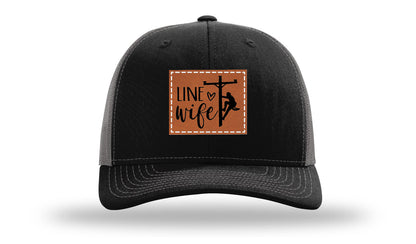 Line Wife Leather Patch Richardson 112 Hat