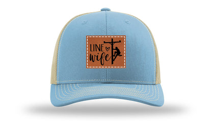 Line Wife Leather Patch Richardson 112 Hat