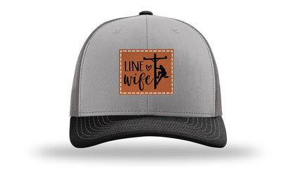 Line Wife Leather Patch Richardson 112 Hat