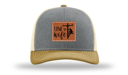 Line Wife Leather Patch Richardson 112 Hat