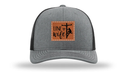 Line Wife Leather Patch Richardson 112 Hat