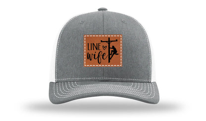 Line Wife Leather Patch Richardson 112 Hat