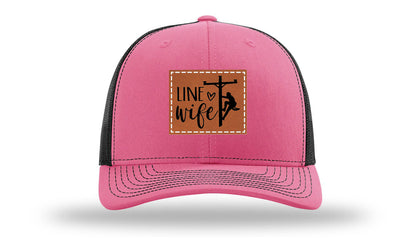 Line Wife Leather Patch Richardson 112 Hat