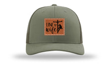 Load image into Gallery viewer, Line Wife Leather Patch Richardson 112 Hat
