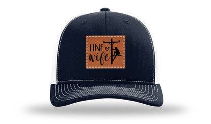 Line Wife Leather Patch Richardson 112 Hat