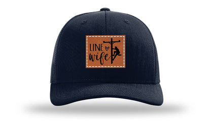 Line Wife Leather Patch Richardson 112 Hat