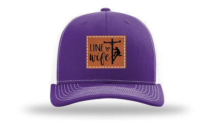 Line Wife Leather Patch Richardson 112 Hat