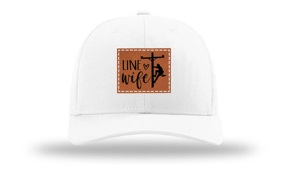Line Wife Leather Patch Richardson 112 Hat