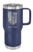 Load image into Gallery viewer, Line Life Laser Engraved Mug (Etched)
