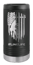 Load image into Gallery viewer, Line Life Laser Engraved Slim Can Insulated Koosie
