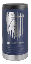 Load image into Gallery viewer, Line Life Laser Engraved Slim Can Insulated Koosie
