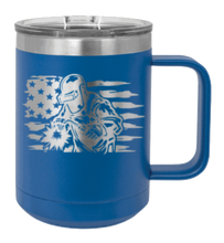 Load image into Gallery viewer, Welder Flag Laser Engraved Mug (Etched)
