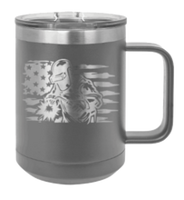 Load image into Gallery viewer, Welder Flag Laser Engraved Mug (Etched)
