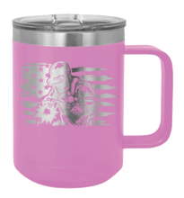 Load image into Gallery viewer, Welder Flag Laser Engraved Mug (Etched)
