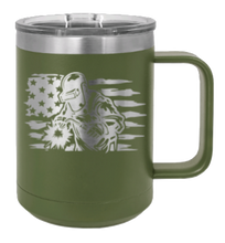 Load image into Gallery viewer, Welder Flag Laser Engraved Mug (Etched)
