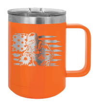 Load image into Gallery viewer, Welder Flag Laser Engraved Mug (Etched)
