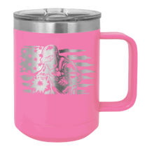 Load image into Gallery viewer, Welder Flag Laser Engraved Mug (Etched)
