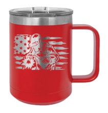 Load image into Gallery viewer, Welder Flag Laser Engraved Mug (Etched)
