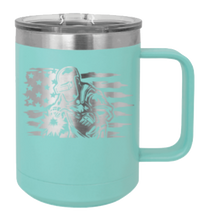 Load image into Gallery viewer, Welder Flag Laser Engraved Mug (Etched)
