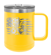 Load image into Gallery viewer, Welder Flag Laser Engraved Mug (Etched)
