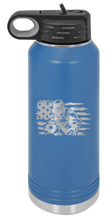 Load image into Gallery viewer, Welder Flag Laser Engraved Water Bottle (Etched)
