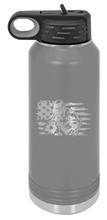 Load image into Gallery viewer, Welder Flag Laser Engraved Water Bottle (Etched)
