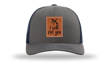 Load image into Gallery viewer, I Will Cut You Leather Patch Richardson 112 Hat
