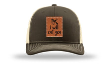 Load image into Gallery viewer, I Will Cut You Leather Patch Richardson 112 Hat
