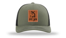 Load image into Gallery viewer, I Will Cut You Leather Patch Richardson 112 Hat
