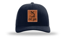 Load image into Gallery viewer, I Will Cut You Leather Patch Richardson 112 Hat
