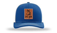 Load image into Gallery viewer, I Will Cut You Leather Patch Richardson 112 Hat
