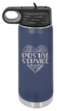 Load image into Gallery viewer, Postal Service Laser Engraved Water Bottle (Etched)
